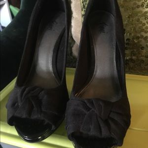 🎃Suede & Patent Leather Platforms🎃